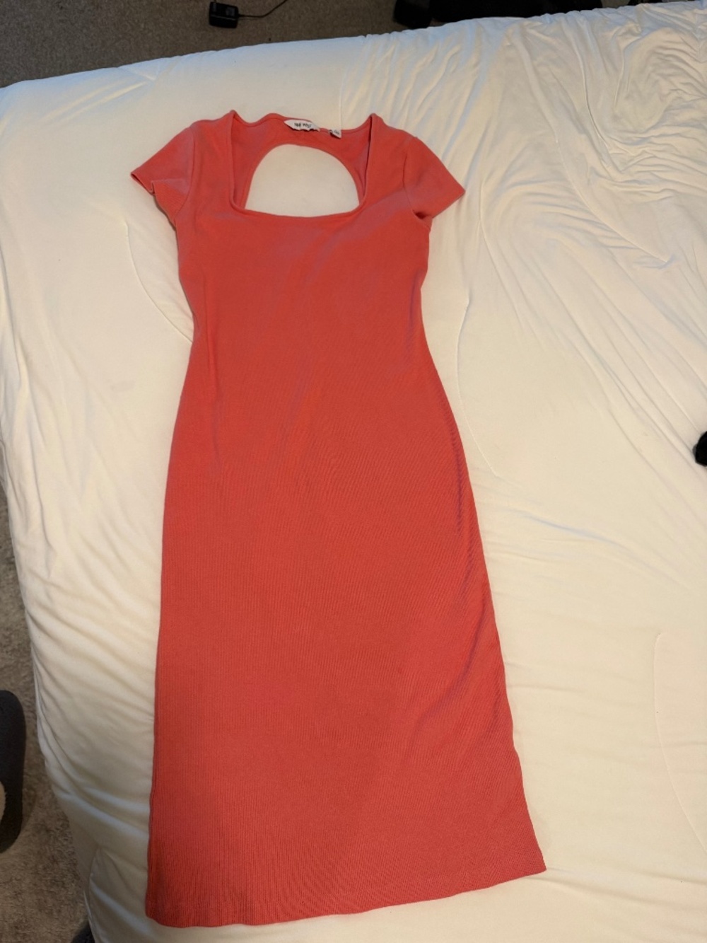 Coral Midi Dress size L